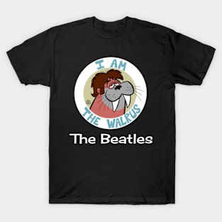 THE BEATLES I AM THE WALRUS CARTOON T-Shirt